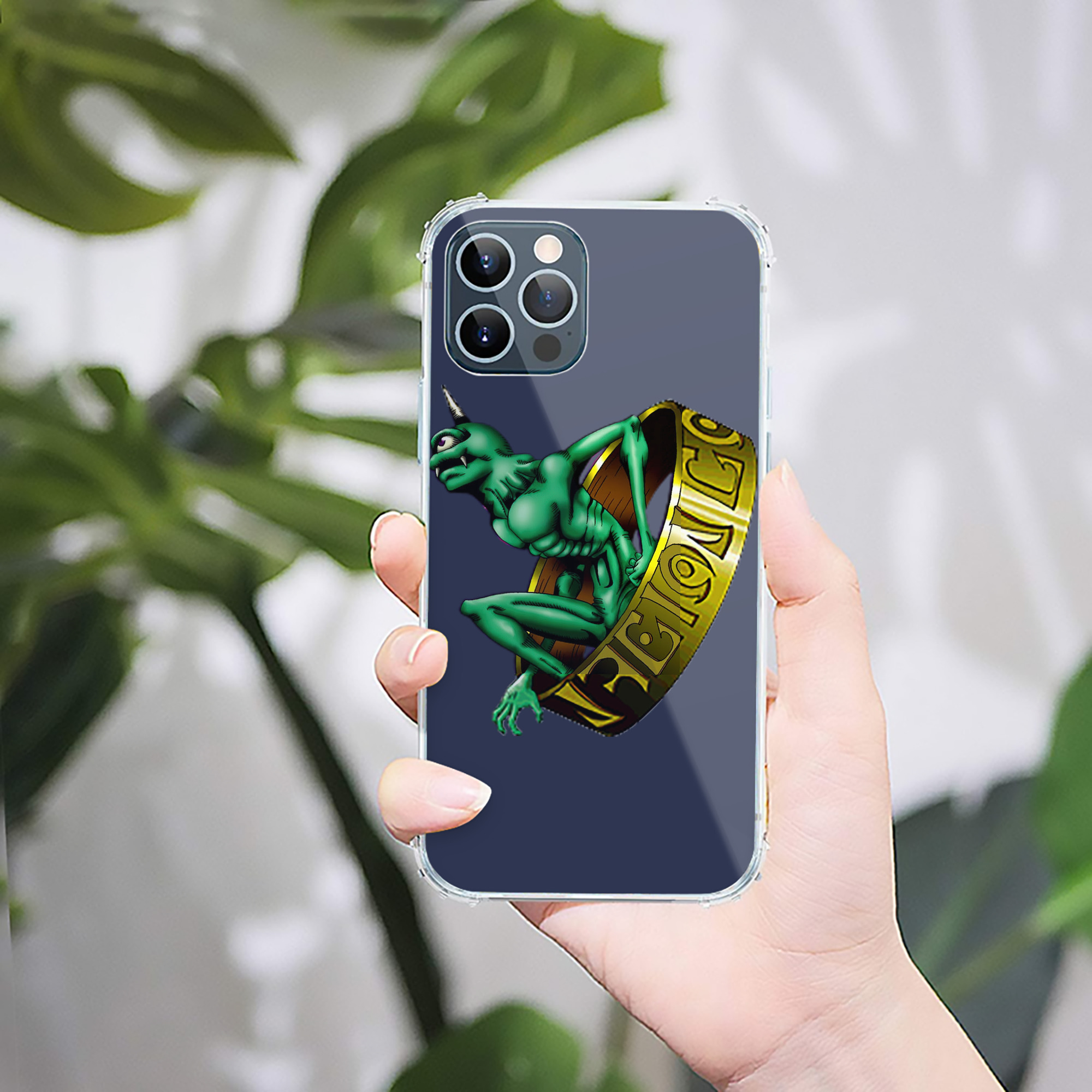 （画像用） 遊☆戯☆王 Yu-Gi-Oh! 【iPhone 12シリーズ対応】透明スマホケース（クリアソフトケース）